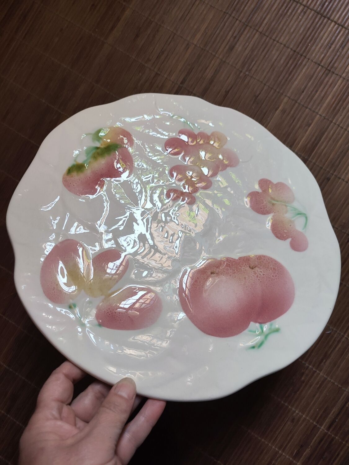 Plat à tarte, à gâteau Sarreguemines