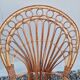 Emmanuelle style rattan wicker armchair