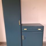 Vintage asymmetrical wardrobe