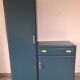 Vintage asymmetrical wardrobe