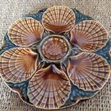 Oyster barbotine plate