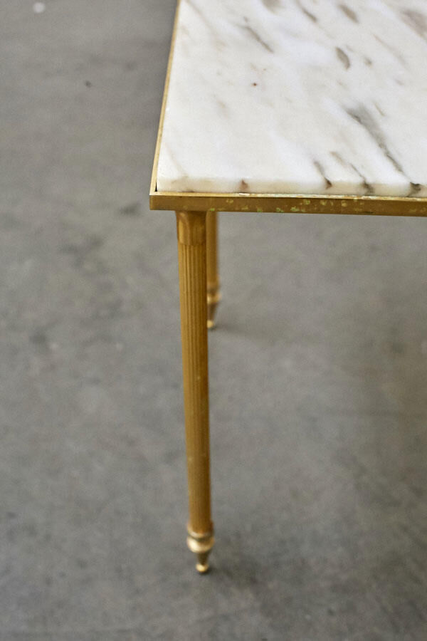 Small coffee table marble