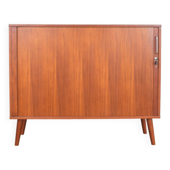 Mid-Century Danish Teak Tambour Doors Sideboard, 1960s.