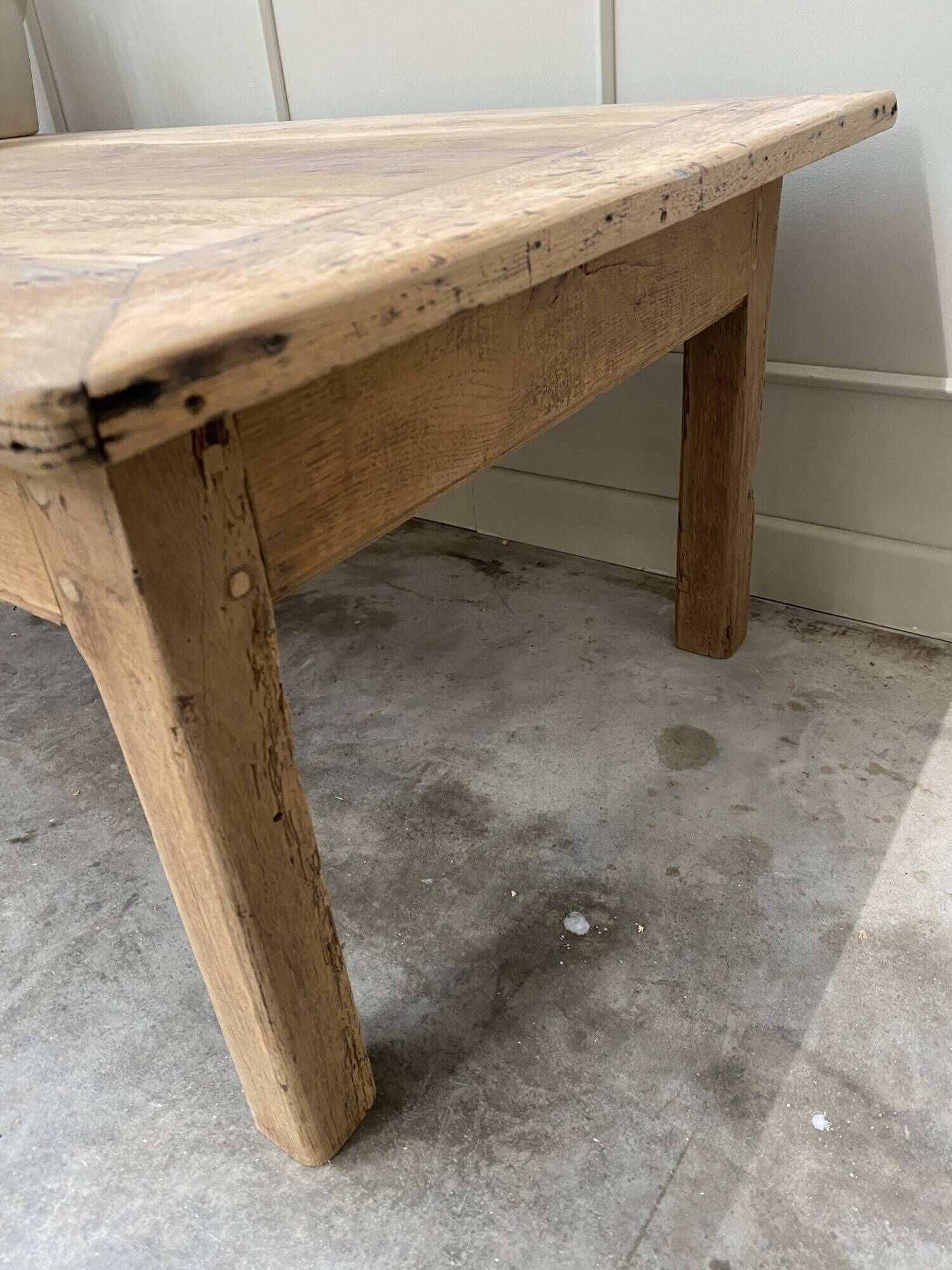 Coffee table and firm.