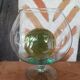 Glass terrarium cup vase