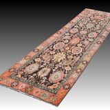 Antique 19th Century Karabagh Runner Rug: 4.80 X 1.30 Meters - Handmade
