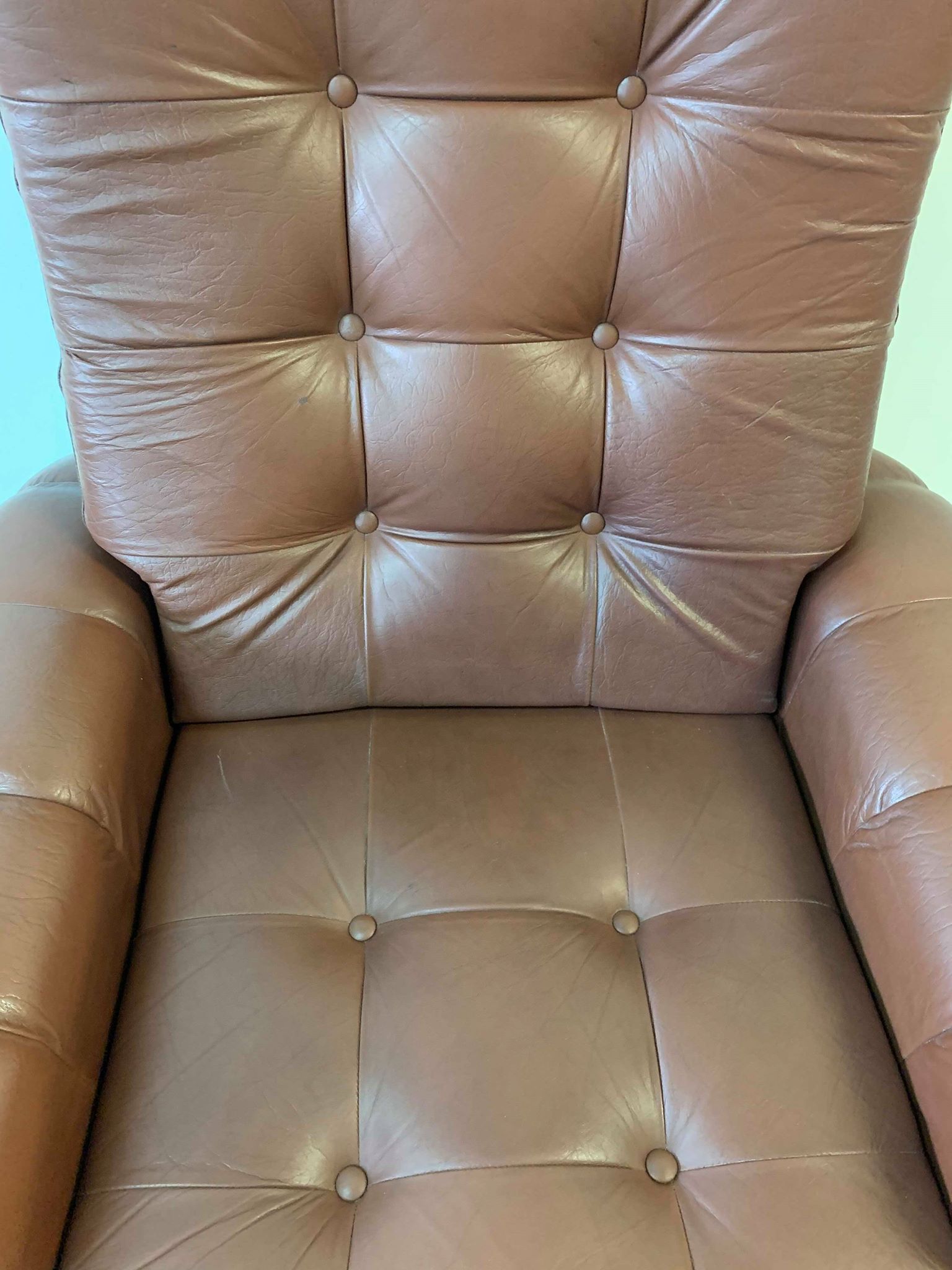 Leather armchair, Himolla, Germany, 1970