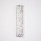 Wall lamp ice glass "bark".