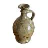 Glazed stoneware pitcher