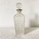 Vintage carafe ball stopper silver collar