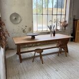 Table de ferme XL en pin