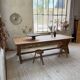 2.5m5 XL pine farmhouse table