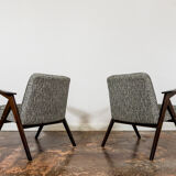 Paire de fauteuils "Bunny" restaurés du milieu du siècle, type 300 177, années 1970