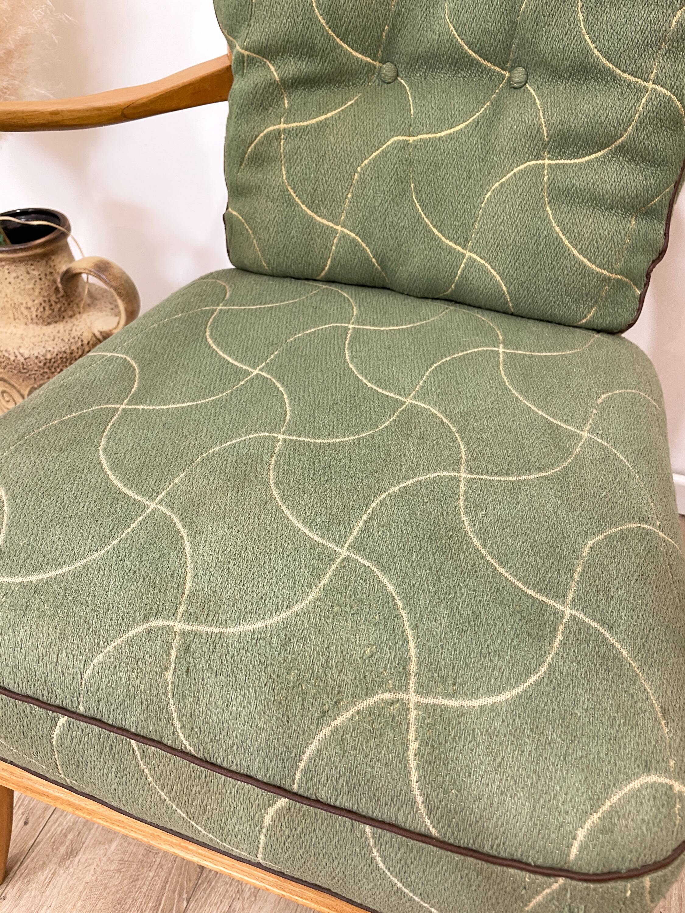 German armchair from the 1950s - Scandinavian style