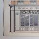 Lithograph "Bookshop and Computing" – Catherine d'Ortoli