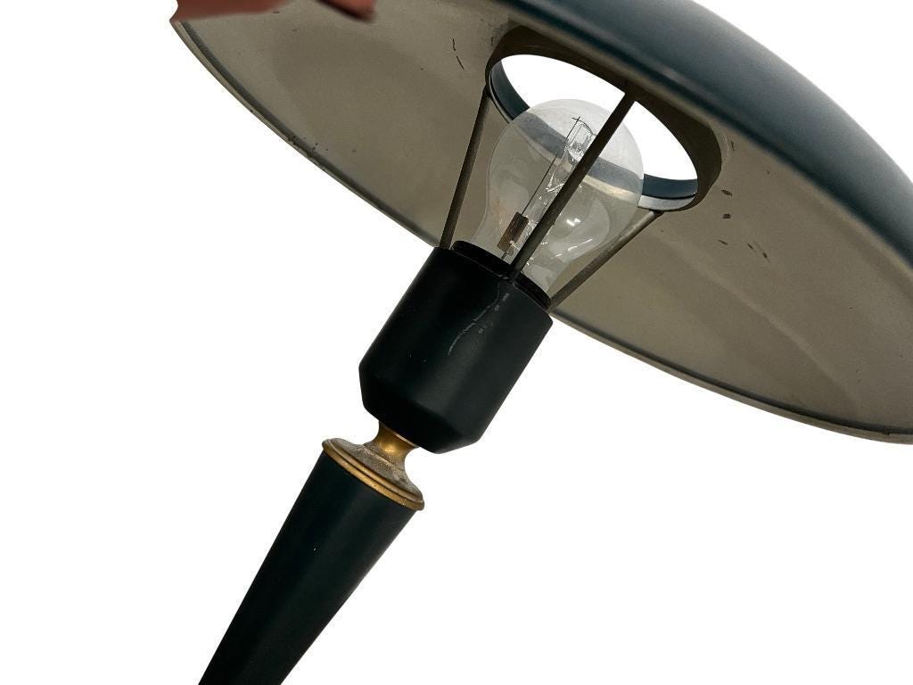 Vintage tripod desk lamp Bijou Louis Kalff