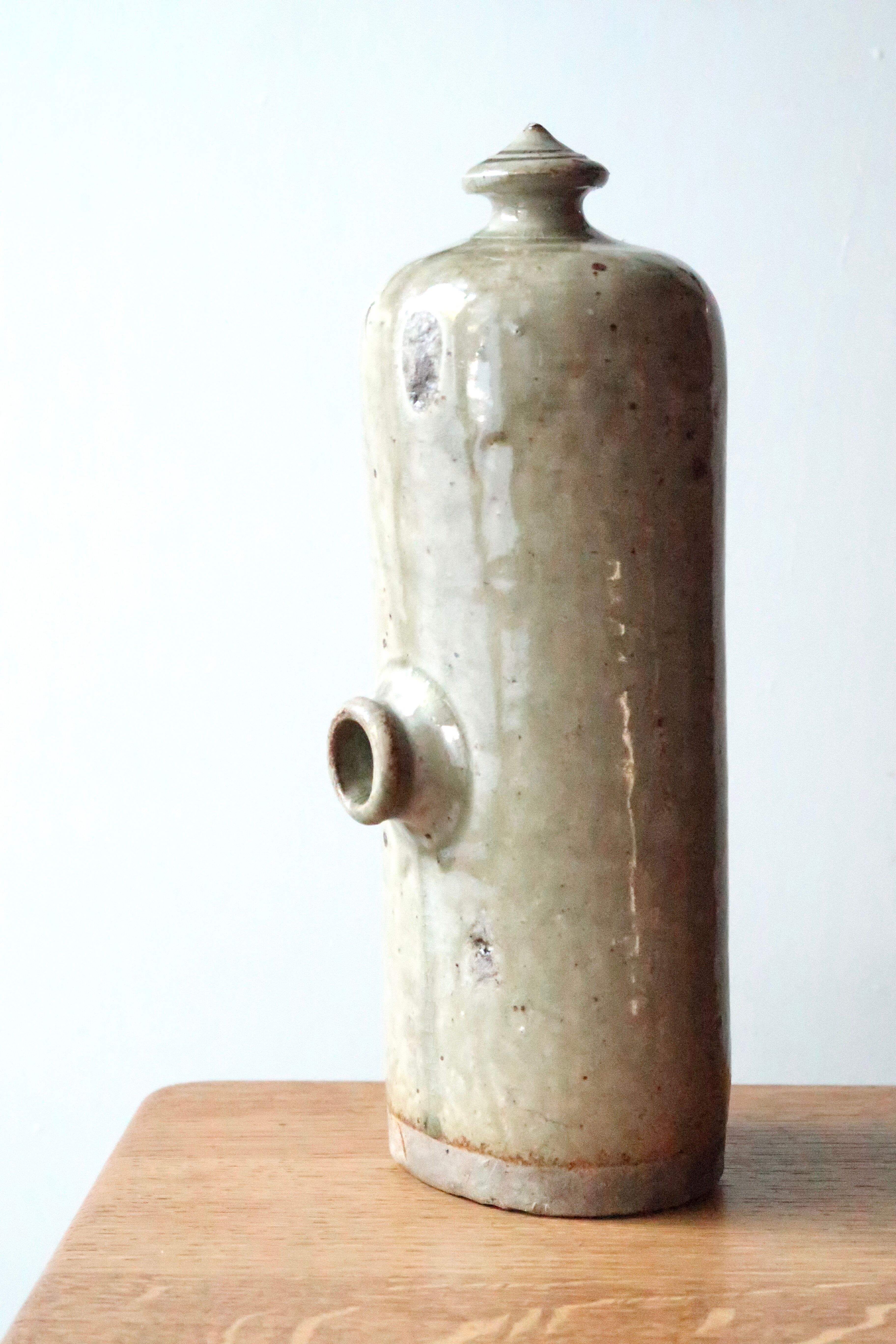 Sandstone bottle, La Borne, 50s