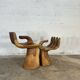 Chaises mains sculptées style Pedro Fiedeberg