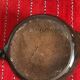 Antique pyrite sandstone candlestick