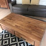 Teak coffee table