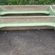 Pair of vintage farmhouse solid wood benches