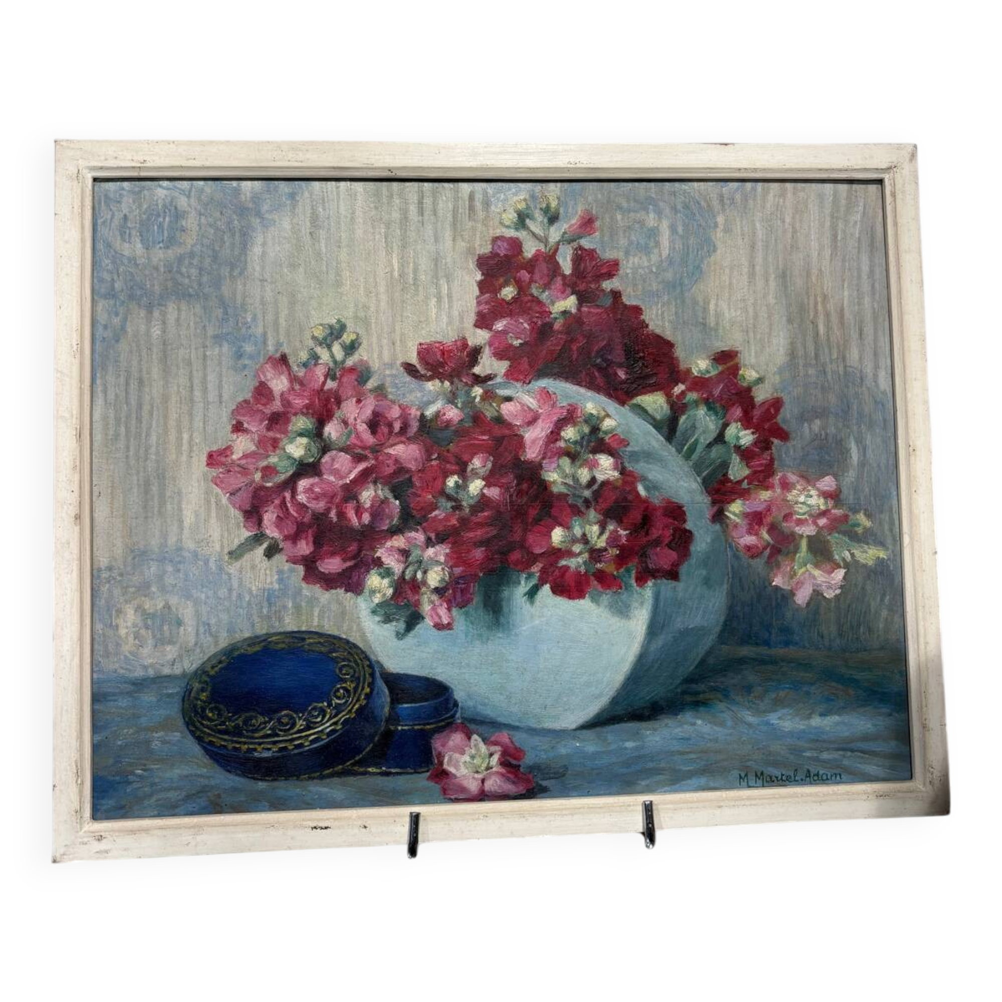 Old painting signed M. Martel-Adam (19th/20th century)
