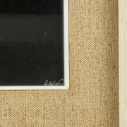 Amleto Dalla Costa, original serigraph framed, Milan Italy 1980s