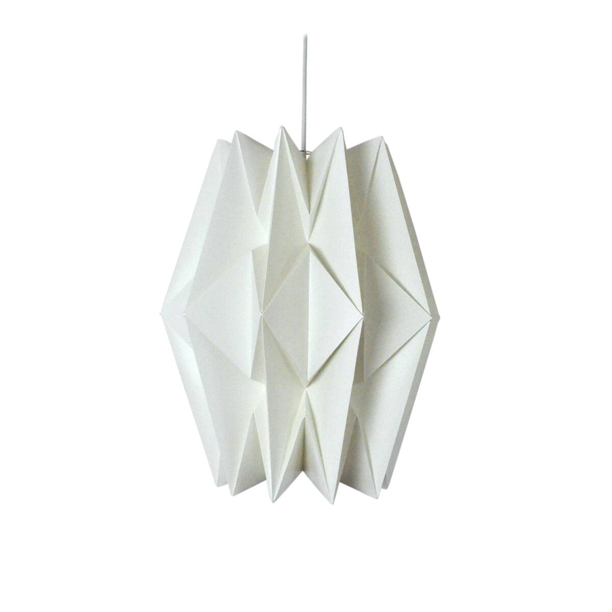 Large Le Klint hand-pleated hanging lamp by Peter Hvidt & Orla Mølgaard-Nielsen