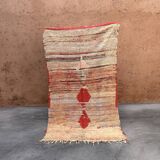 Boujad beige Moroccan rug - 135 x 234 cm