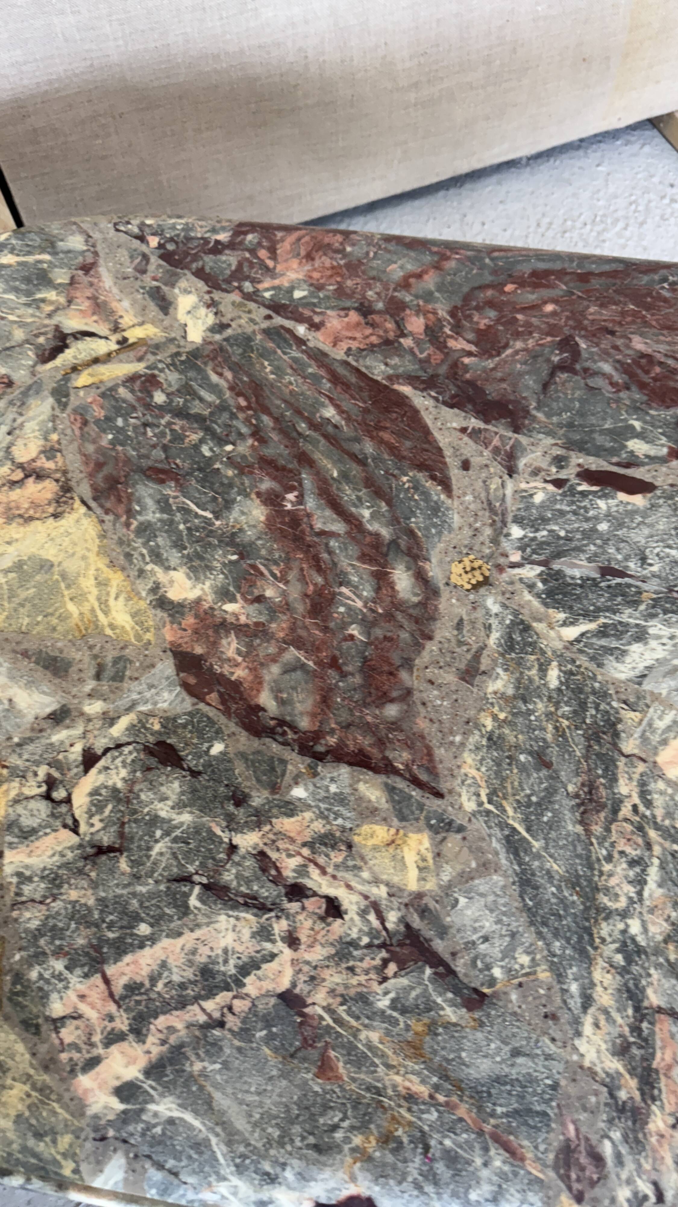 Green marble coffeetable