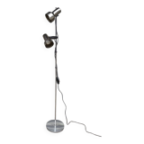 Chromed metal floor lamp by Ts Belysning 1970