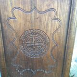 Indian teak door