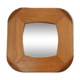 Wooden mirror