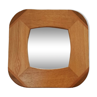 Wooden mirror