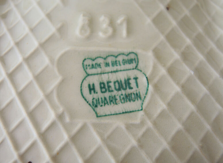 Slurry tureen H Bequet Quaregnon