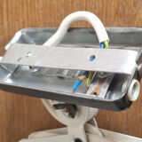 Vintage industrial accordion lamp