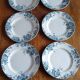 6 flat plates St Amand model Marie-Louise