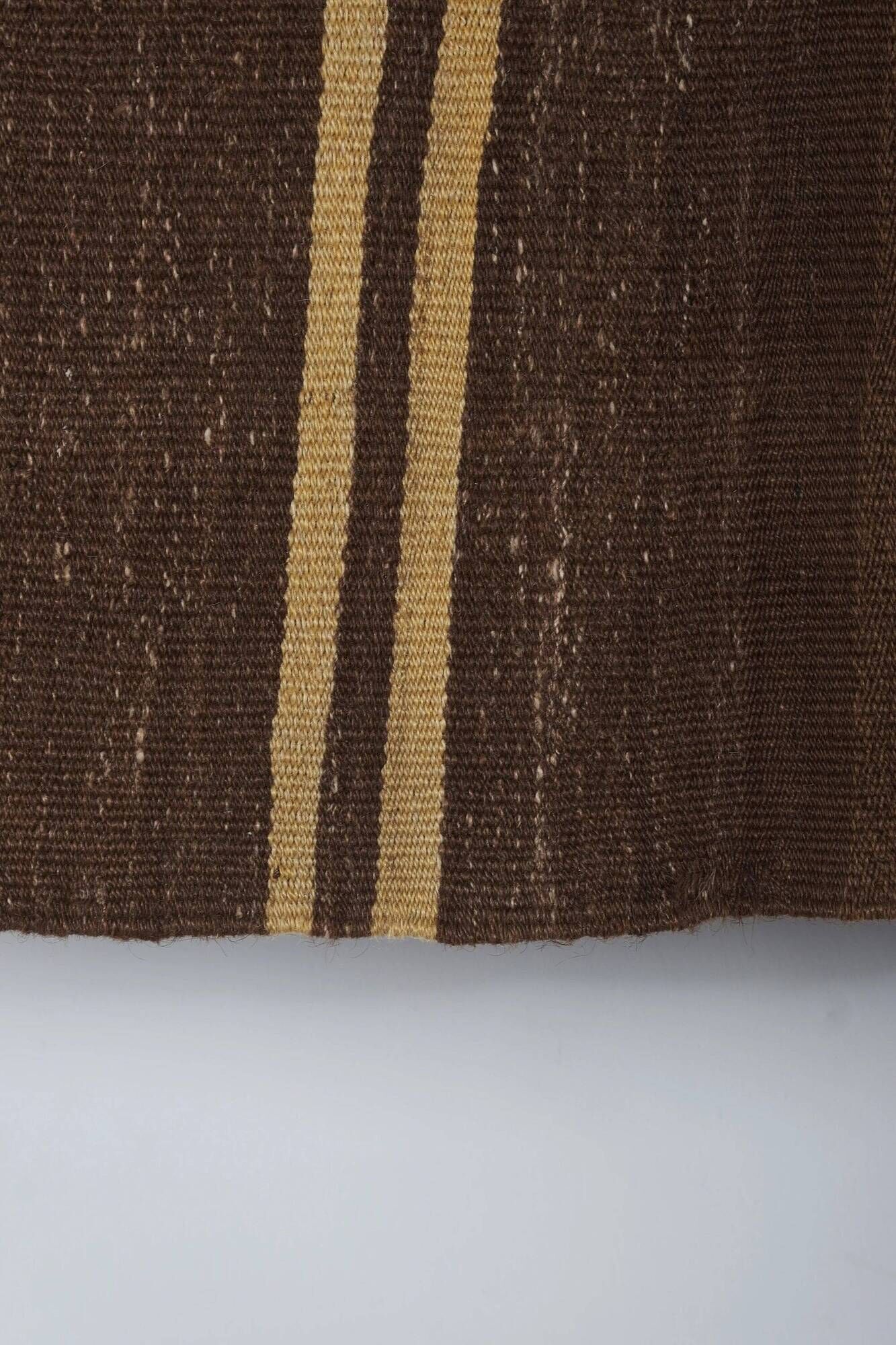 Vintage Turkish kilim, handwoven, 160x380 cm.