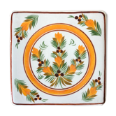 Dessous de plat en faïence de Quimper vintage HB Henriot