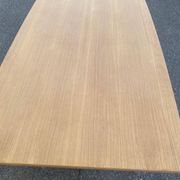 Scandinavian design extendable dining table stripped in raw teak 1960