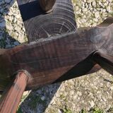Brutalist tripod chair