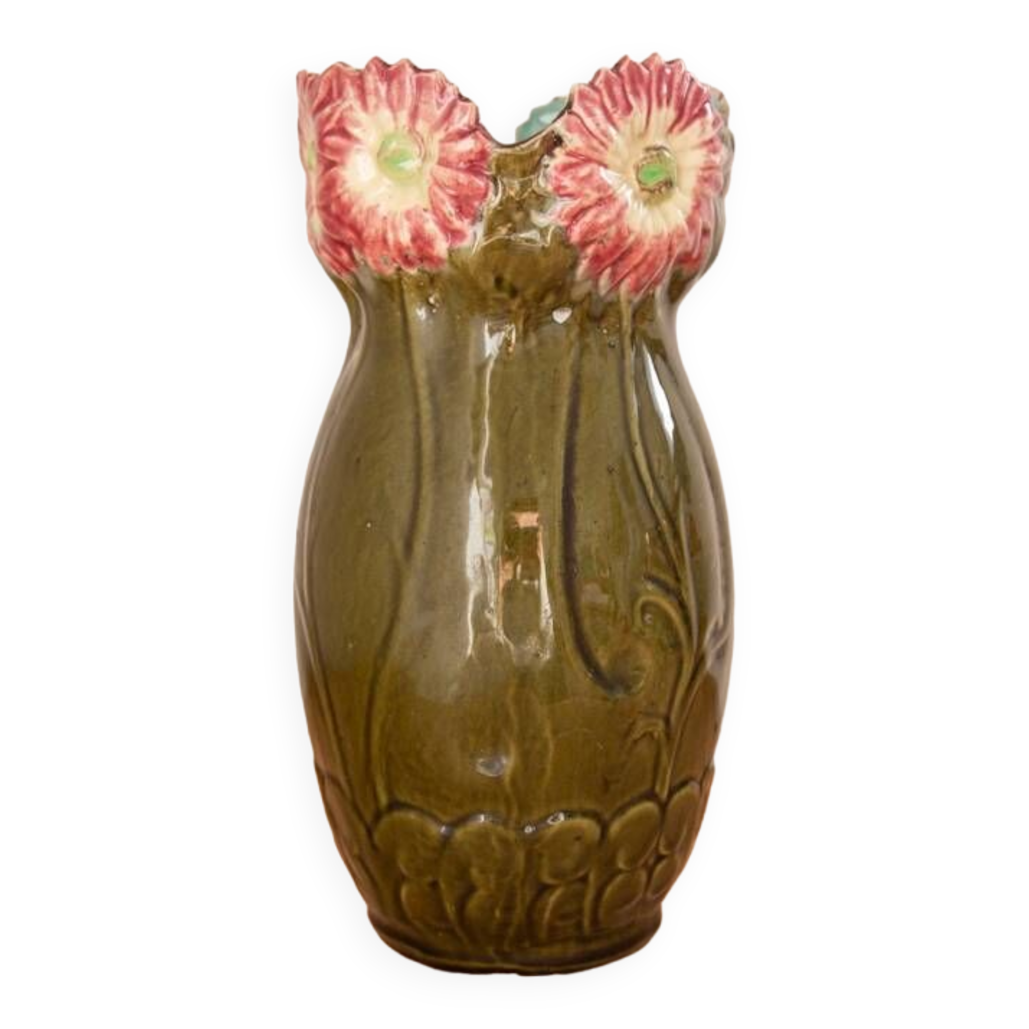 Belgian wild rose slip vase 178