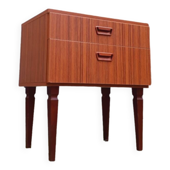 70s Scandinavian style bedside table
