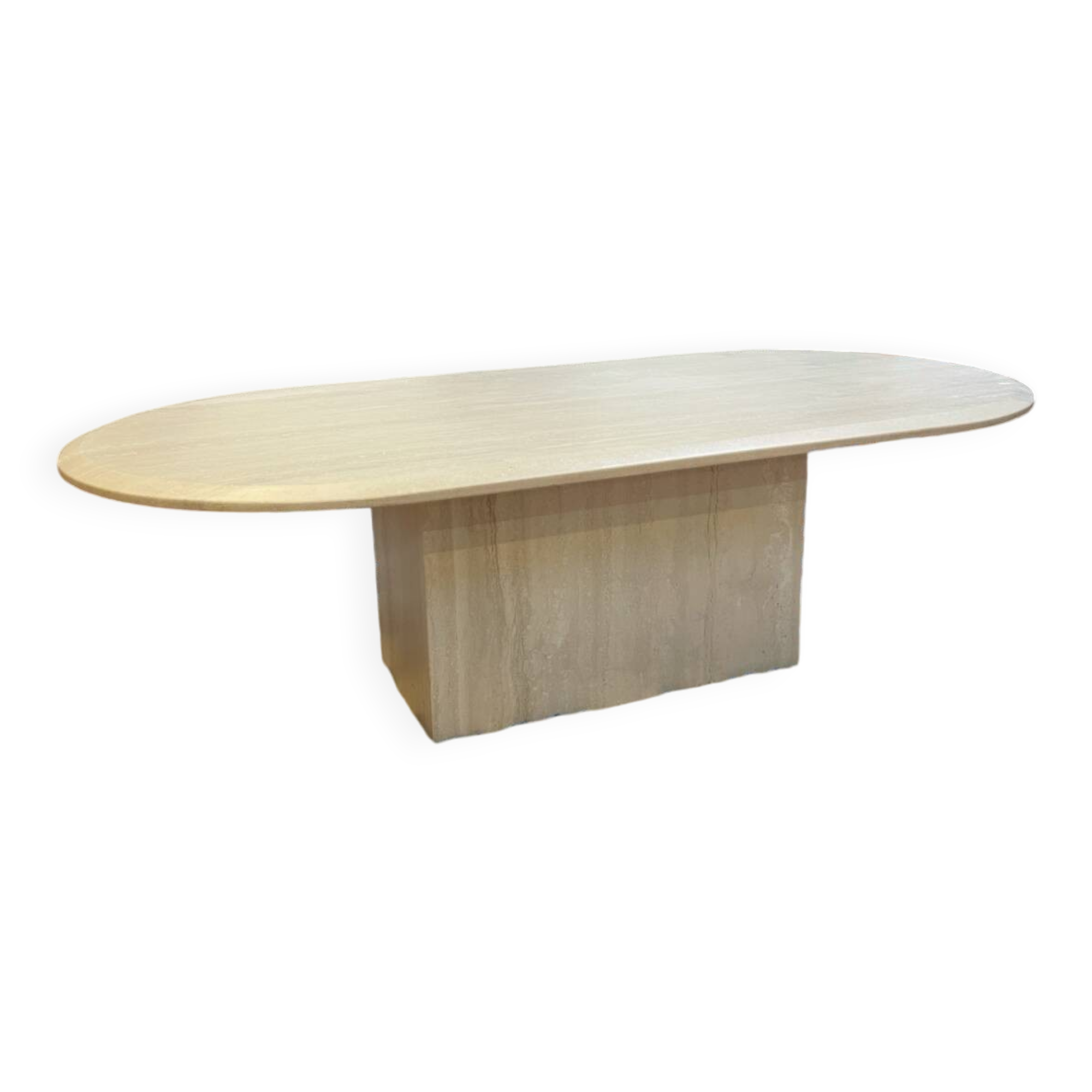 Coffee table in solid wood, 70s style.