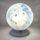 Ceiling lamp old art deco Deveau Pantin around 1920 decoration star planet angel
