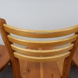 Pine chairs 80s set of 4
