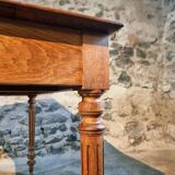 French oak writing desk, 1930s