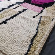 Berber rug in natural wool 2.5 x 1.5 m