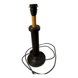 Table lamp base - Art Deco black wood