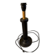 Table lamp base - Art Deco black wood